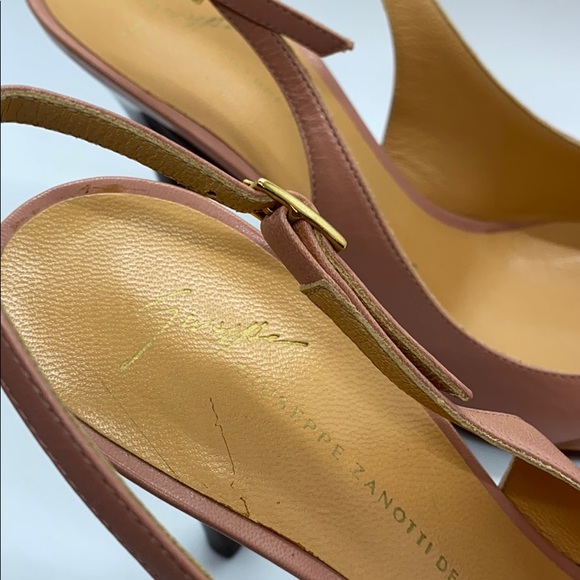 Like New! Giuseppe Zanotti Taupe Pink Pumps - Picture 14 of 16